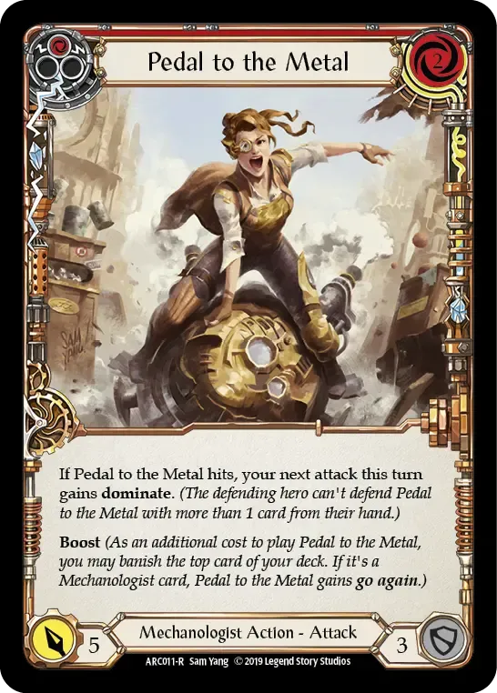 Pedal to the Metal (Red) — Arcane Rising — Flesh and Blood