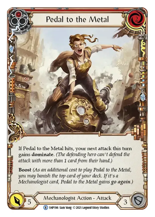 Pedal to the Metal (Red) — History Pack 1 — Flesh and Blood