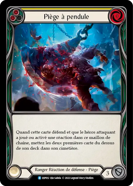 Piège à pendule — Riptide - Blitz Deck — Flesh and Blood