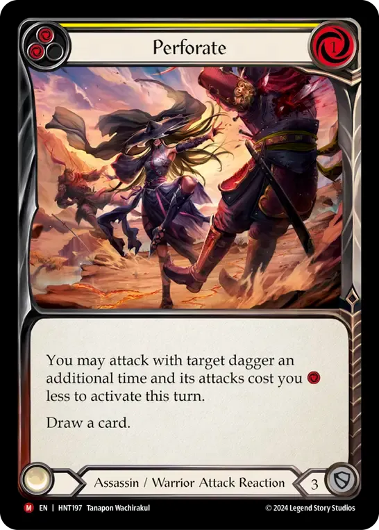 Perforer — The Hunted — Flesh and Blood