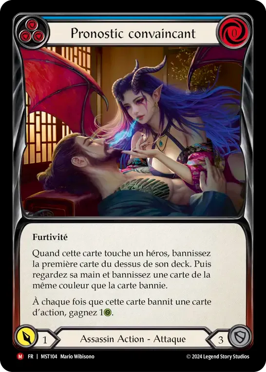 Pronostic convaincant — Part the Mistveil — Flesh and Blood