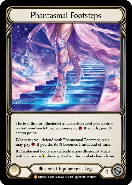 Phantasmal Footsteps — Monarch — Flesh and Blood