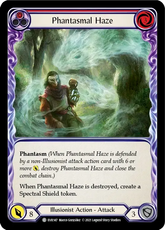 Phantasmal Haze (Red) — Everfest — Flesh and Blood