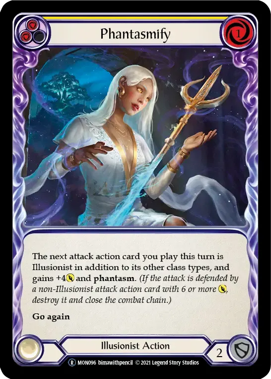 Phantasmify (Yellow) — Monarch - Unlimited — Flesh and Blood