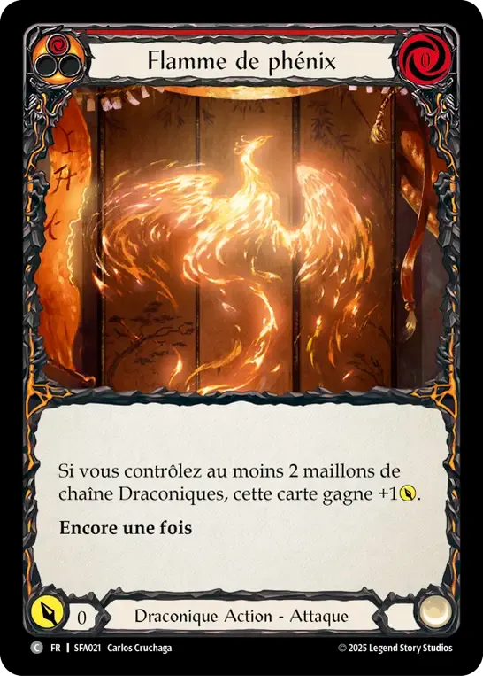 Phoenix Flame (Red) from Silver Age Chapter 2 - Fai - Flesh and Blood