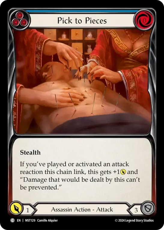 Acuponcture — Part the Mistveil — Flesh and Blood