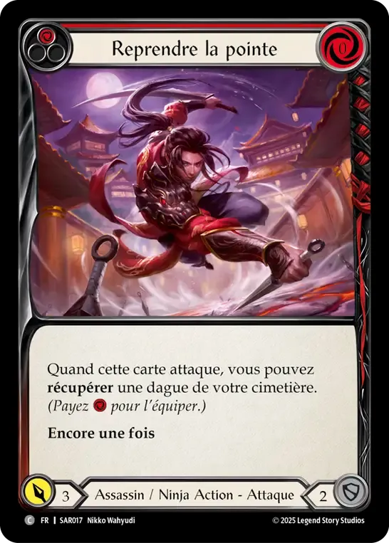 Reprendre la pointe — Silver Age Chapter 2 - Arakni, Web of Deceit — Flesh and Blood