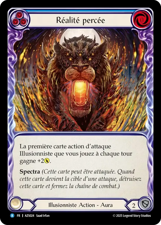 Réalité percée from Armory Deck - Zyggy Starlight - Flesh and Blood