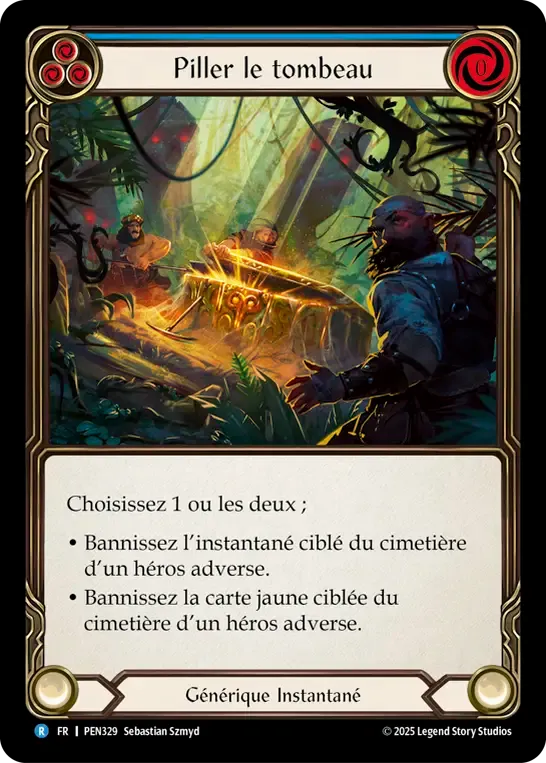 Pilfer the Tomb (Blue) — Compendium of Rathe — Flesh and Blood