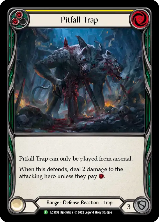 Pitfall Trap — Flesh and Blood: Promo Cards — Flesh and Blood