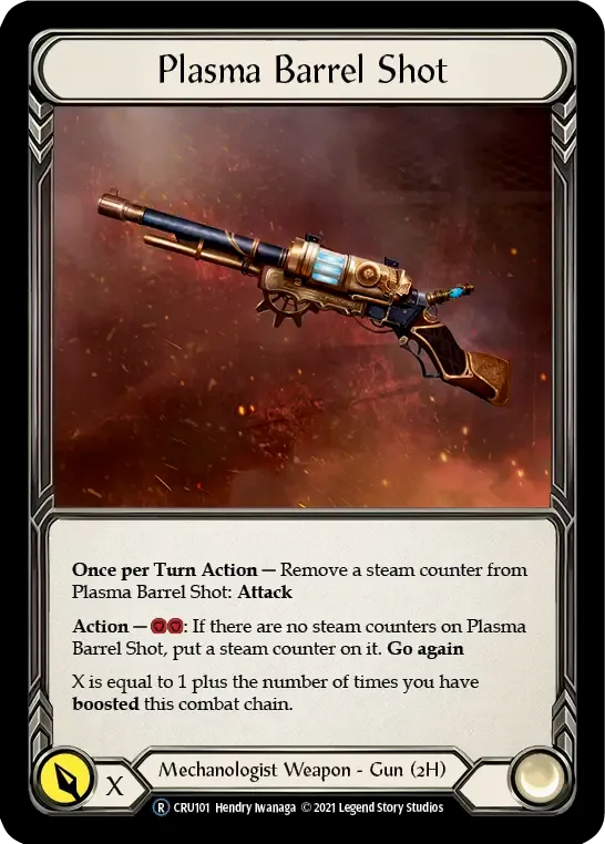Plasma Barrel Shot — Crucible of War - Unlimited — Flesh and Blood