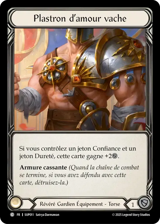 Plastron d’amour vache from Super Slam - Flesh and Blood