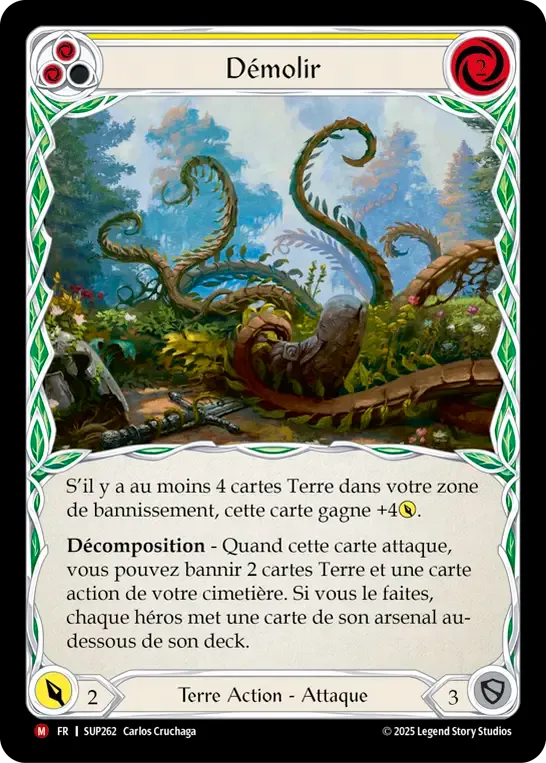 Démolir — Super Slam — Flesh and Blood