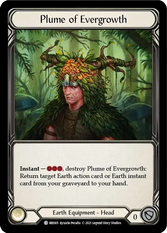 Plume of Evergrowth — Briar - Blitz Deck — Flesh and Blood