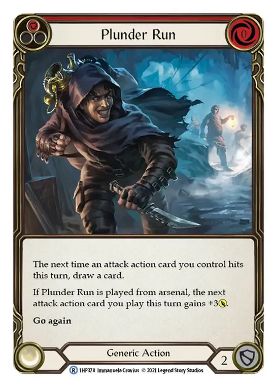 Plunder Run (Red) — History Pack 1 — Flesh and Blood