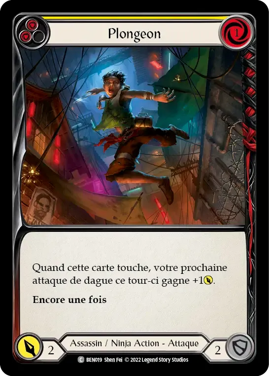 Plongeon — Benji - Blitz Deck — Flesh and Blood