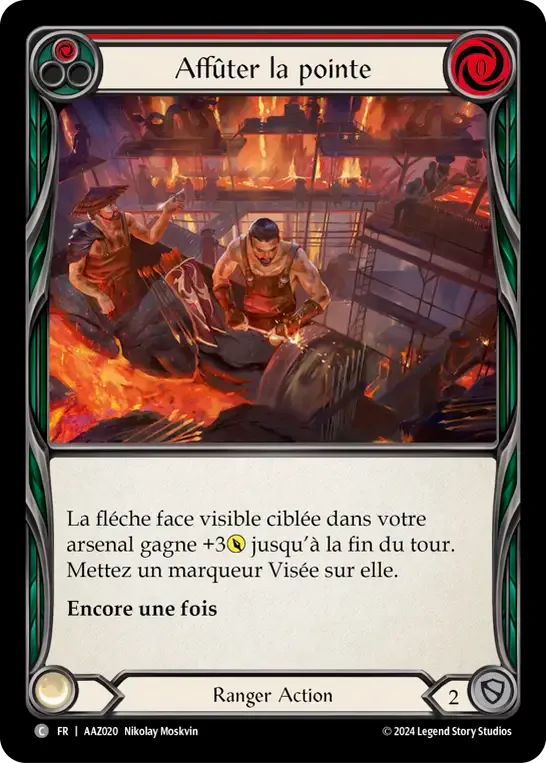 Affûter la pointe from Armory Deck - Azalea, Ace in the Hole - Flesh and Blood