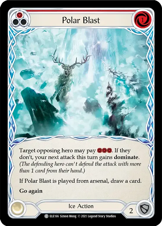 Polar Blast (Red) — Tales of Aria — Flesh and Blood