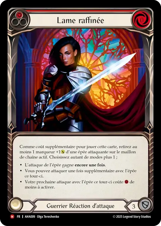 Lame raffinée — Armory Deck - Hala, Bladesaint of the Vow — Flesh and Blood