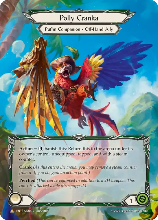 Polly Cranka from High Seas - Treasure Pack - Flesh and Blood