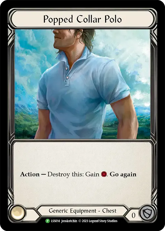 Popped Collar Polo — Flesh and Blood: Promo Cards — Flesh and Blood