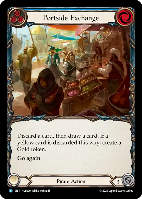 Portside Exchange (Blue) — Armory Deck - Gravy Bones — Flesh and Blood