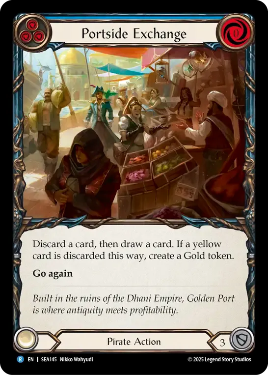 Portside Exchange (Blue) — High Seas — Flesh and Blood