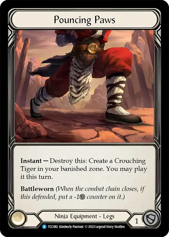 Pouncing Paws from Round the Table: TCC x LSS - Flesh and Blood