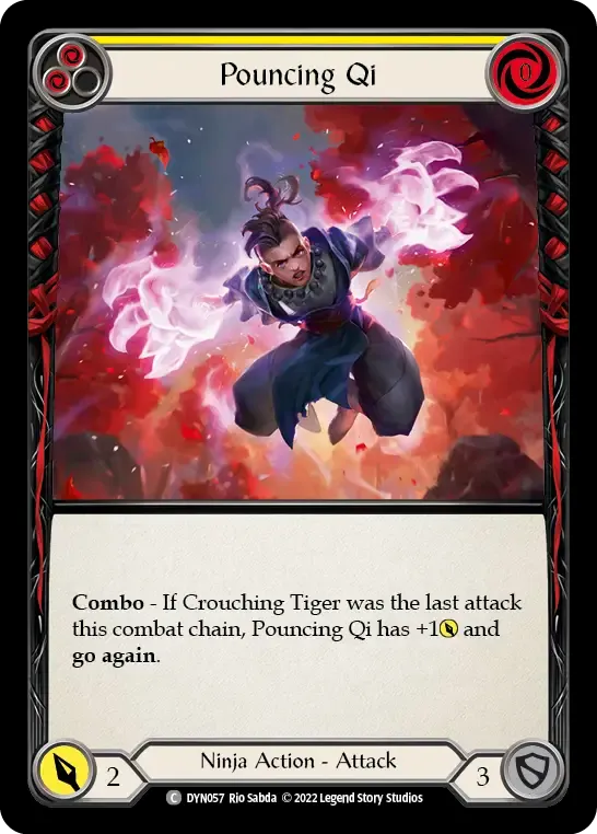 Pouncing Qi (Yellow) — Dynasty — Flesh and Blood