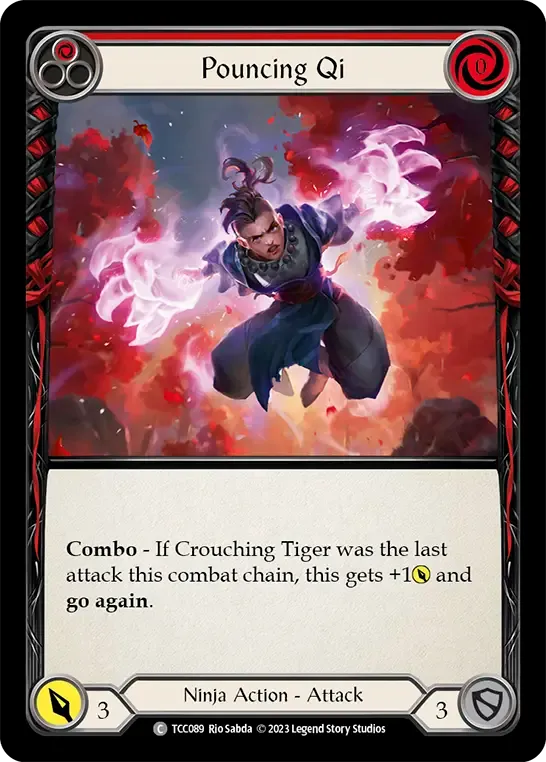 Pouncing Qi (Red) — Round the Table: TCC x LSS — Flesh and Blood