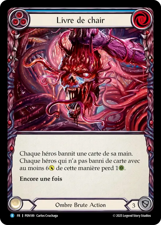 Pound of Flesh (Blue) — Compendium of Rathe — Flesh and Blood