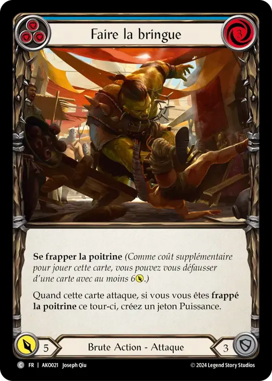 Faire la bringue — Armory Deck - Kayo, Armed and Dangerous — Flesh and Blood