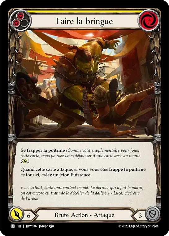 Faire la bringue — Heavy Hitters — Flesh and Blood