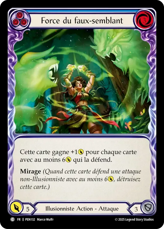 Power of Make Believe (Blue) — Compendium of Rathe — Flesh and Blood