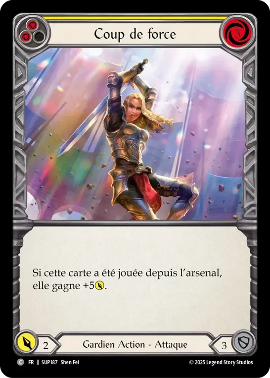 Coup de force — Super Slam — Flesh and Blood