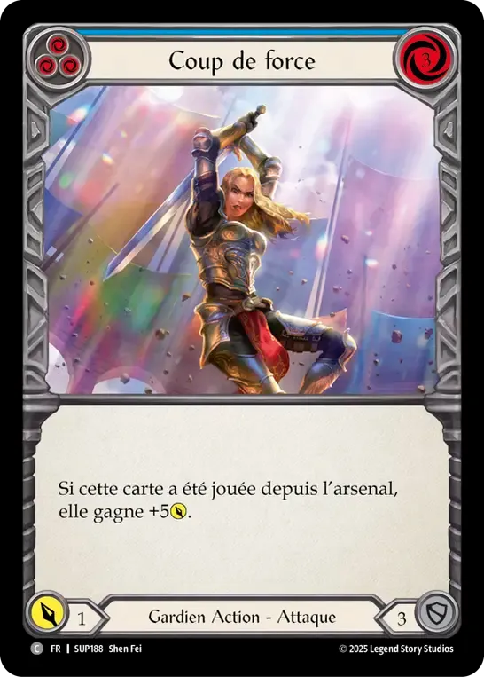Coup de force — Super Slam — Flesh and Blood