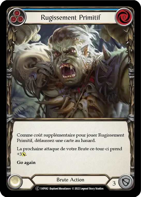 Rugissement Primitif from History Pack 1 - Black Label - Flesh and Blood