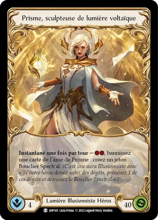 Prisme, sculpteuse de lumière voltaïque — History Pack 2 - Black Label — Flesh and Blood