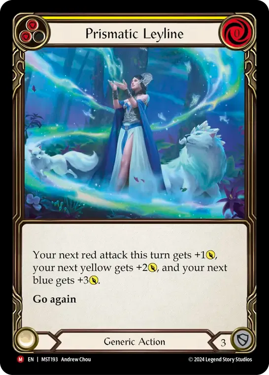 Prismatic Leyline — Part the Mistveil — Flesh and Blood