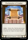 Product image for Proclamation of Combat