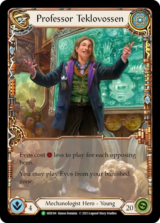 Professor Teklovossen — Flesh and Blood: Promo Cards — Flesh and Blood