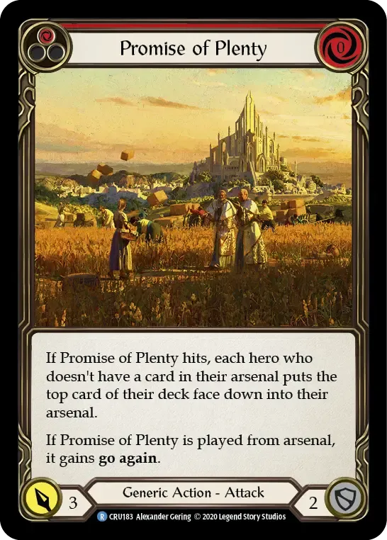 Promise of Plenty (Red) — Crucible of War — Flesh and Blood