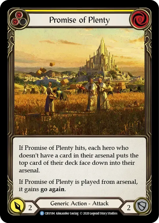 Promise of Plenty (Yellow) — Crucible of War — Flesh and Blood