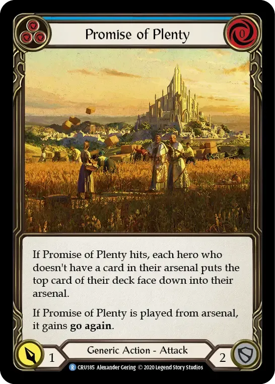Promise of Plenty (Blue) — Crucible of War — Flesh and Blood