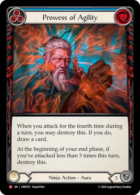 Prouesse d’agilité — The Hunted — Flesh and Blood