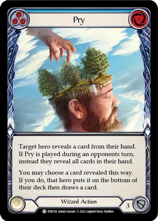Pry (Blue) — Everfest — Flesh and Blood
