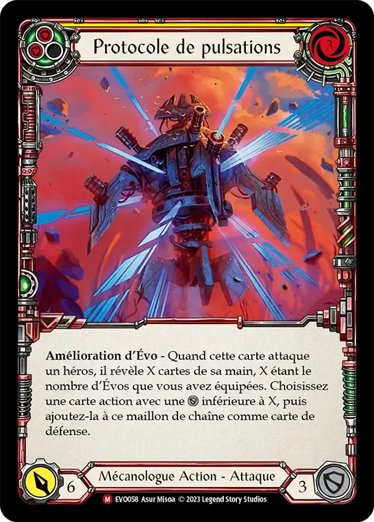 Protocole de pulsations — Bright Lights — Flesh and Blood