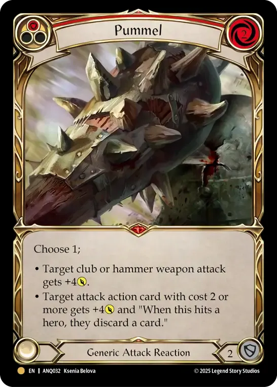 Pummel (Red) — Compendium of Rathe - Antiquity Pack — Flesh and Blood