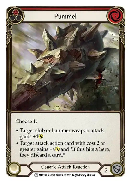 Pummel (Red) — History Pack 1 — Flesh and Blood