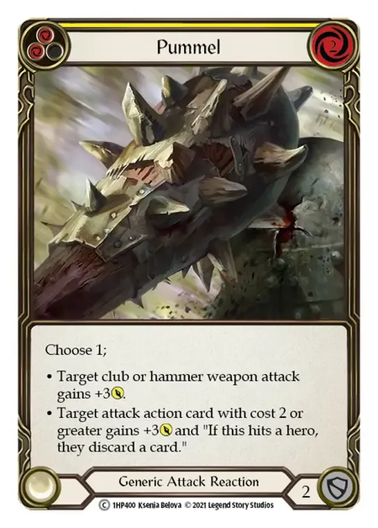 Pummel (Yellow) — History Pack 1 — Flesh and Blood